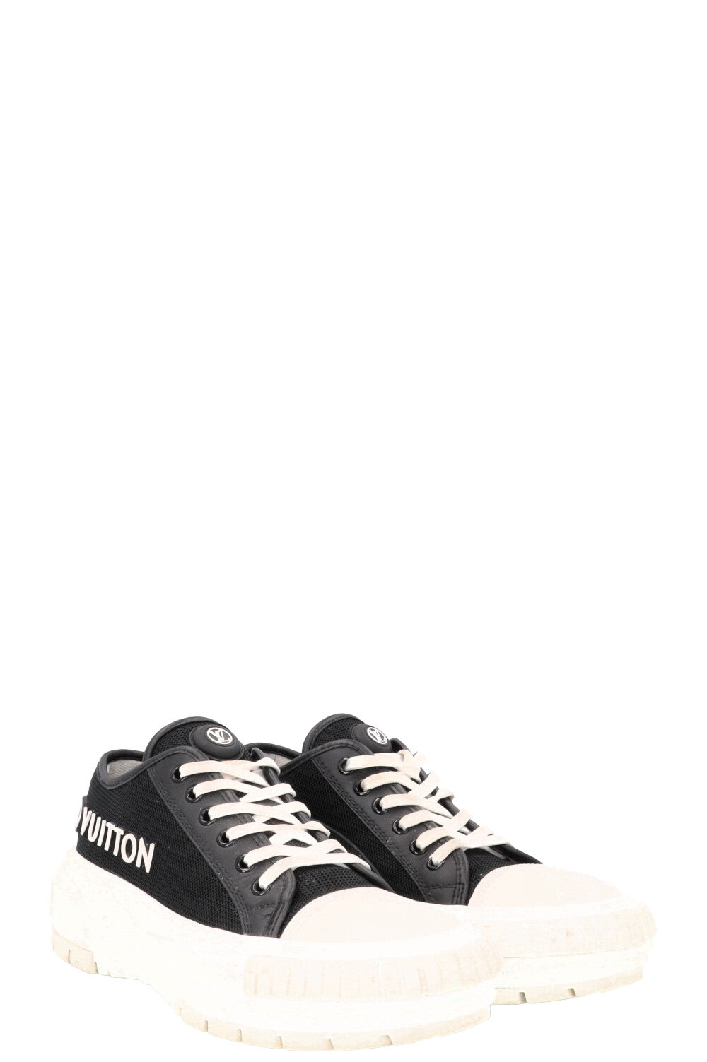 LOUIS VUITTON Squad Sneaker Canvas Black
