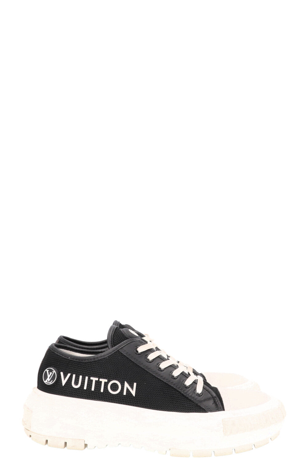 LOUIS VUITTON Squad Sneaker Canvas Black