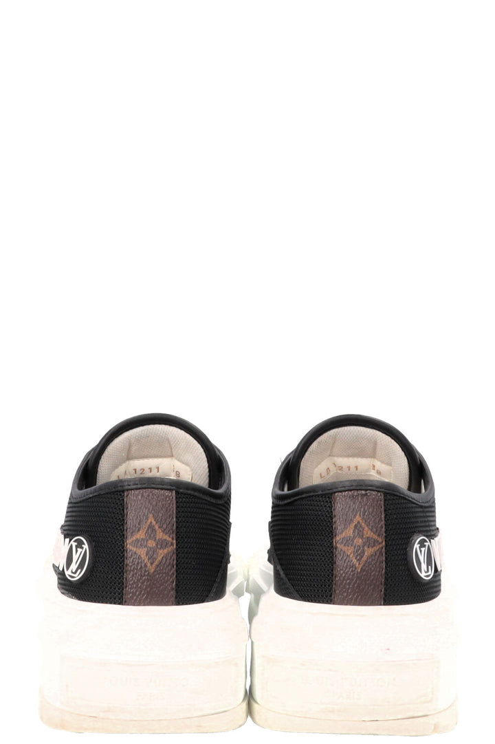 LOUIS VUITTON Squad Sneaker Canvas Black