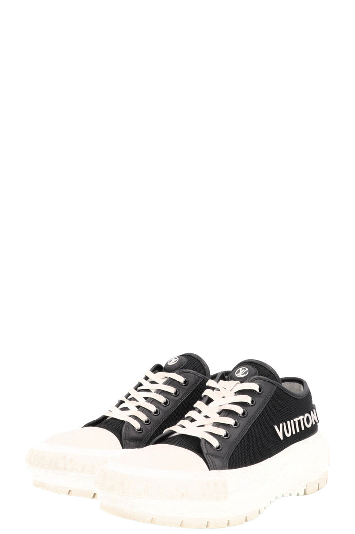 LOUIS VUITTON Squad Sneaker Canvas Black