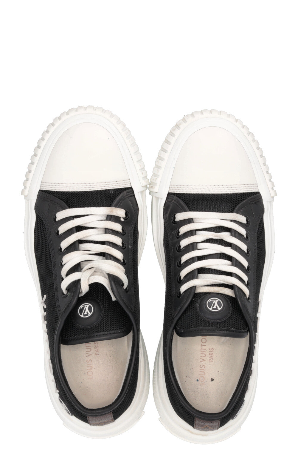 LOUIS VUITTON Squad Sneaker Canvas Black
