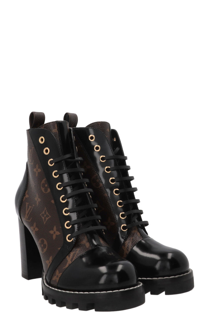 Bottines Star Trail LOUIS VUITTON en toile Monogram