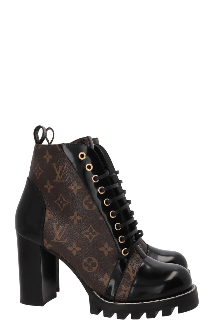 Bottines Star Trail LOUIS VUITTON en toile Monogram