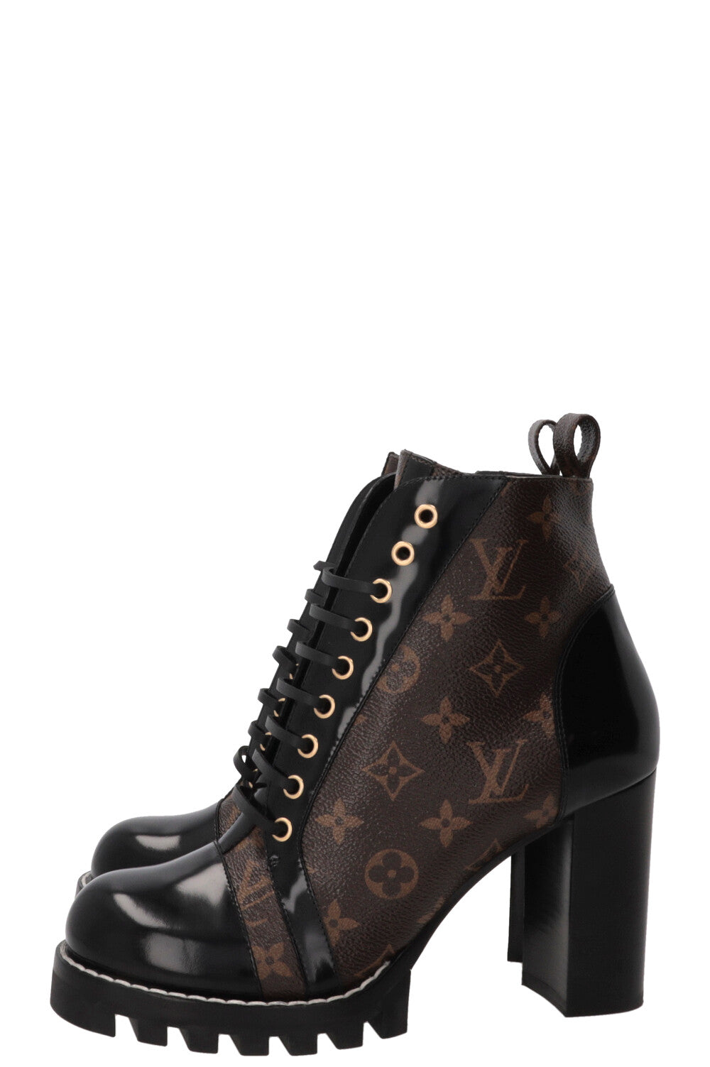 Bottines Star Trail LOUIS VUITTON en toile Monogram