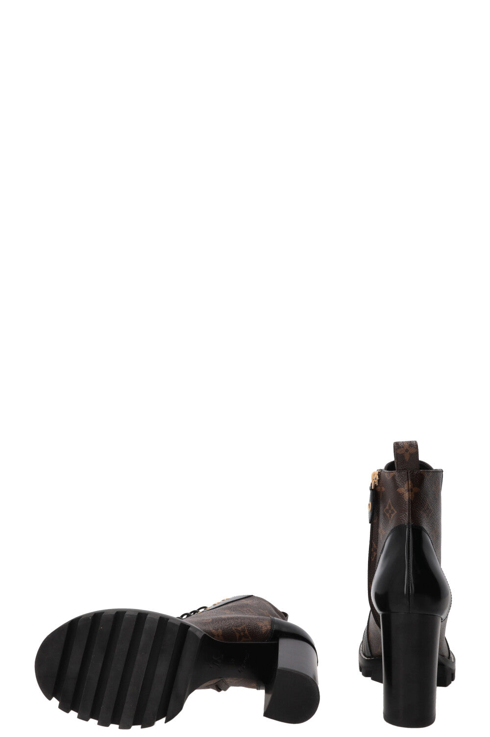 Bottines Star Trail LOUIS VUITTON en toile Monogram