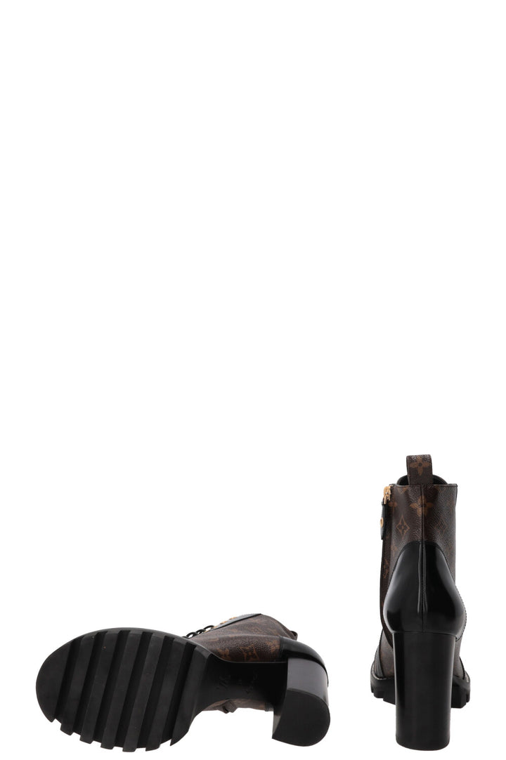 Bottines Star Trail LOUIS VUITTON en toile Monogram