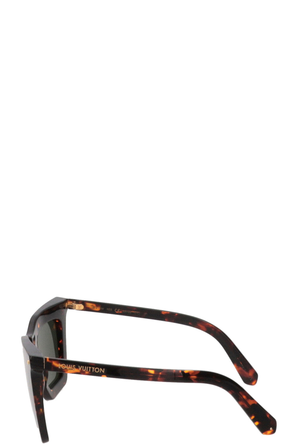 LOUIS VUITTON Sunglasses Z1218W Acetate Brown