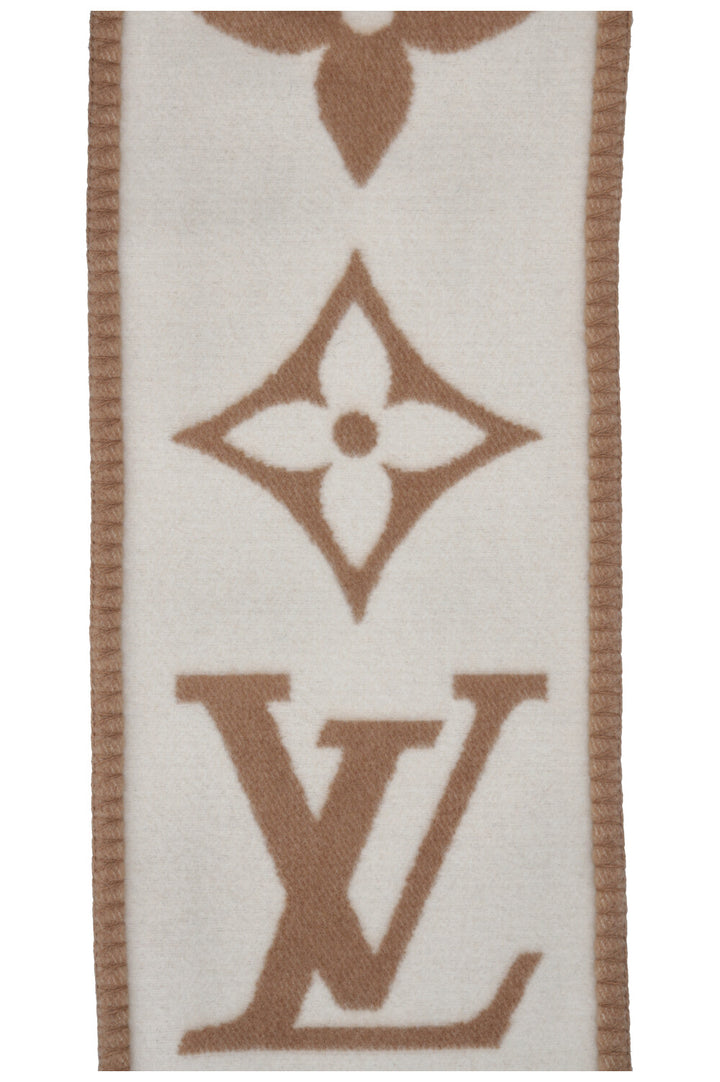 Écharpe LOUIS VUITTON Sweet Dreams en cachemire beige