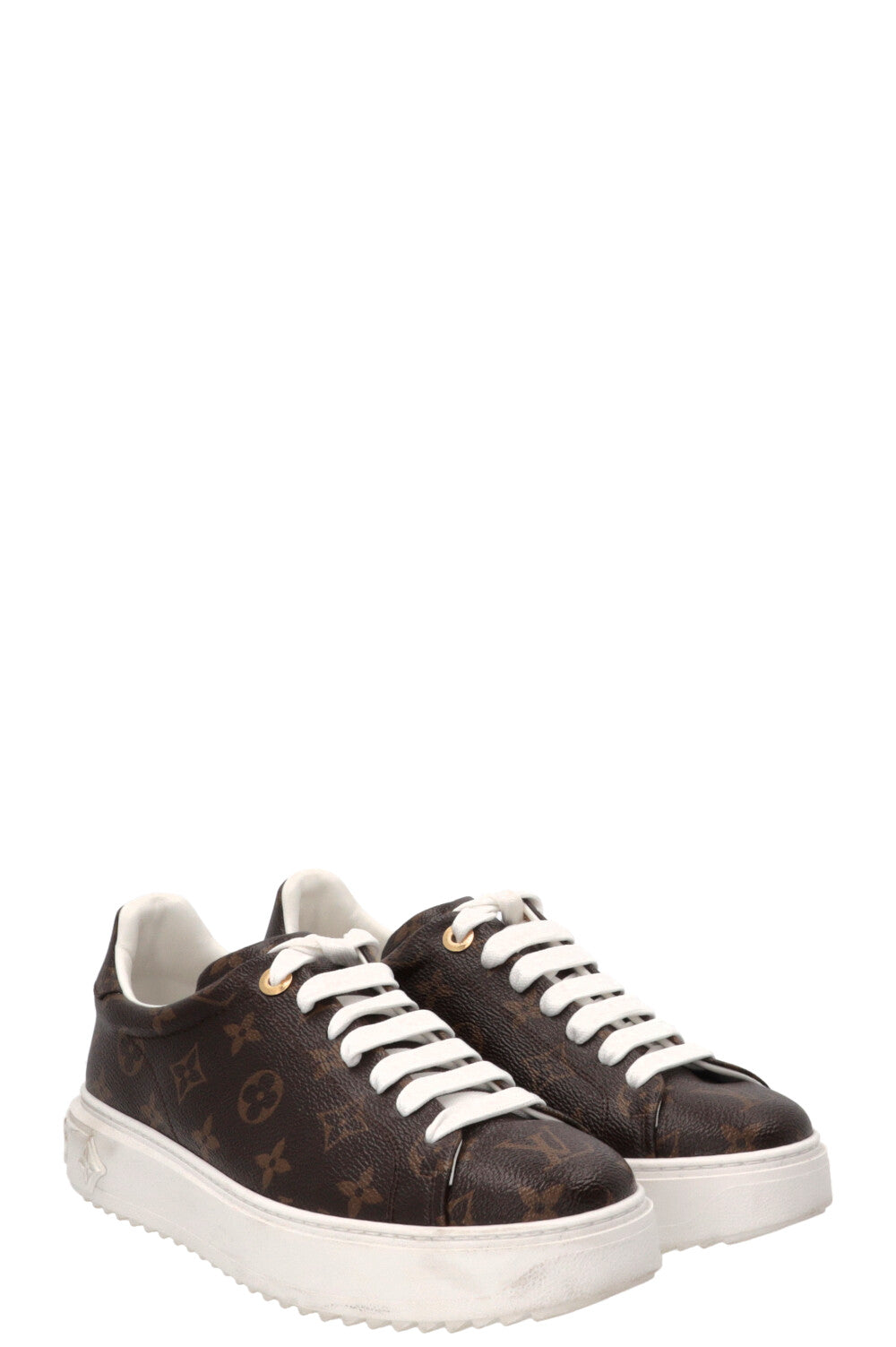 LOUIS VUITTON Time Out Sneakers Canvas Monogram
