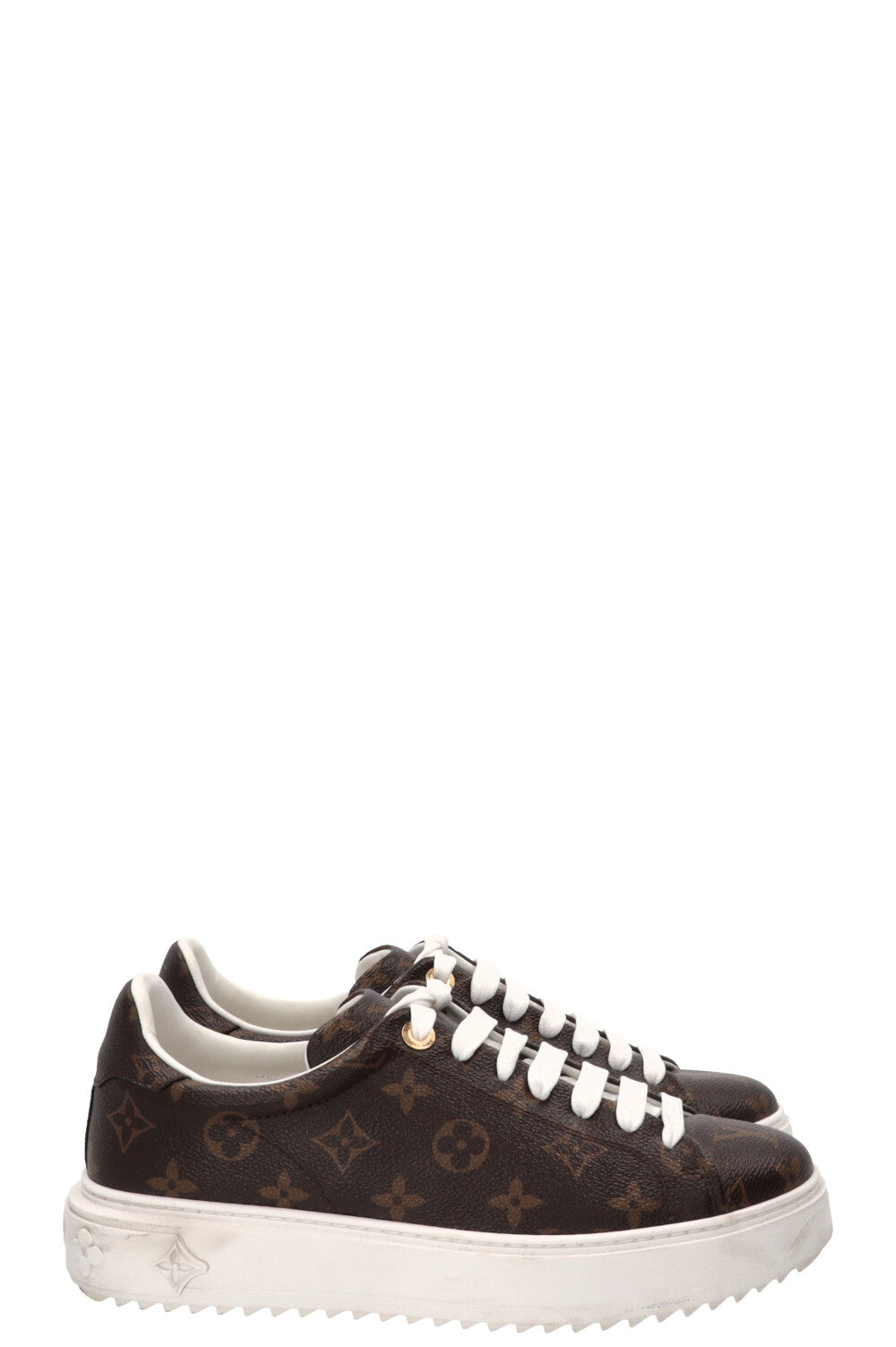 LOUIS VUITTON Time Out Sneakers Canvas Monogram