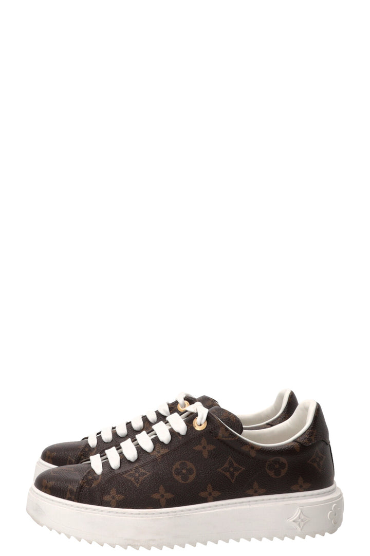 LOUIS VUITTON Time Out Sneakers Canvas Monogram
