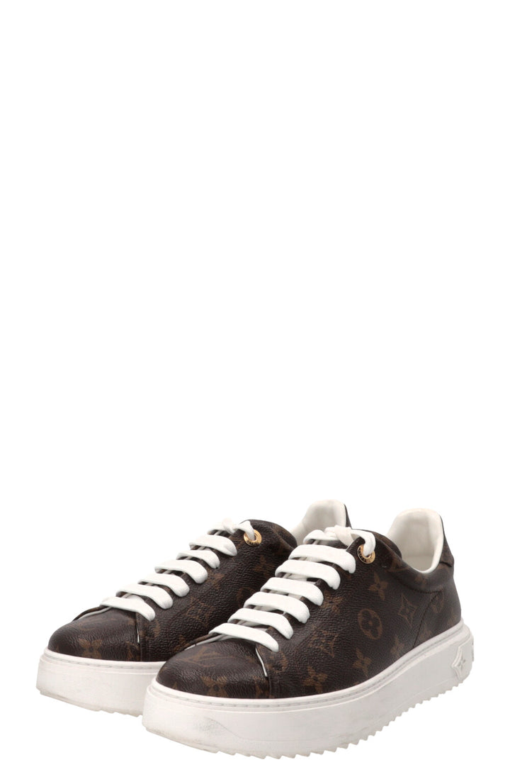 LOUIS VUITTON Time Out Sneakers Canvas Monogram