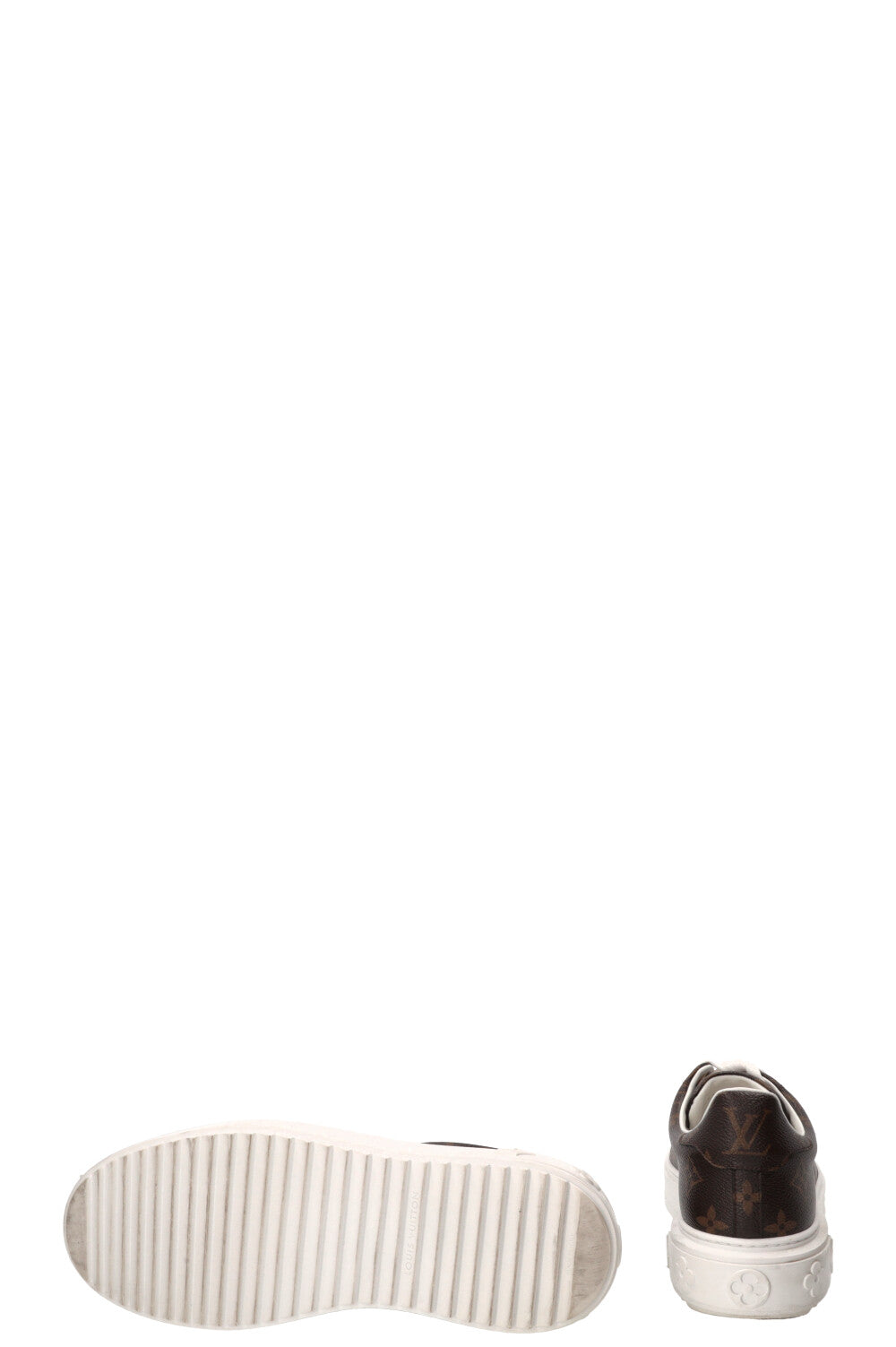 LOUIS VUITTON Time Out Sneakers Canvas Monogram