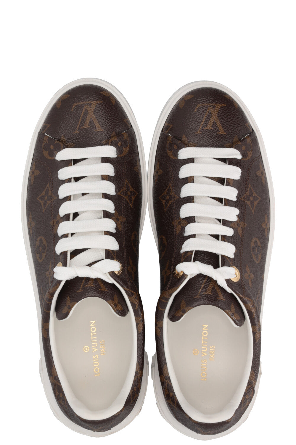 LOUIS VUITTON Time Out Sneakers Canvas Monogram