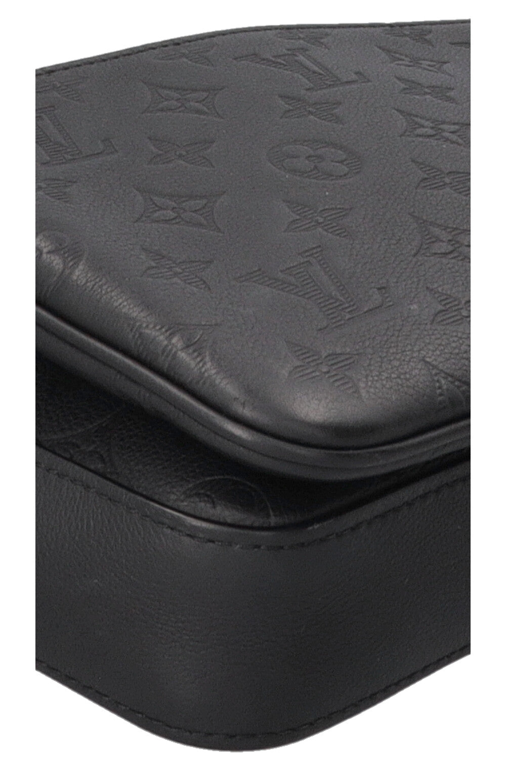 LOUIS VUITTON Trio Messenger MNG Shadow Leather Black