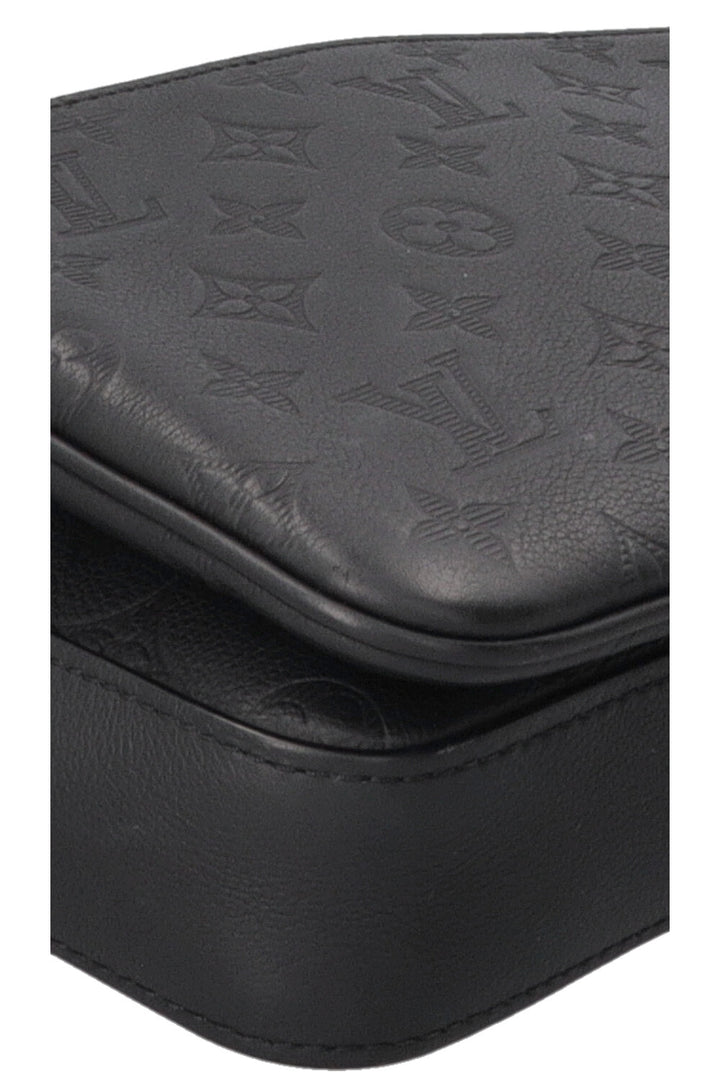 LOUIS VUITTON Trio Messenger MNG Shadow Leather Black