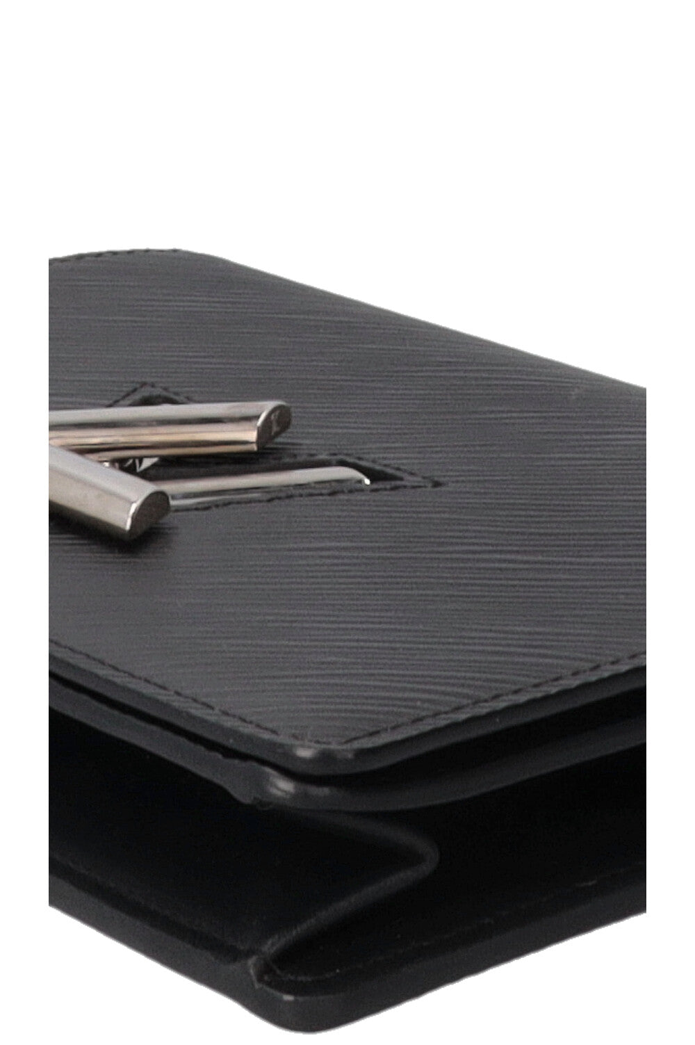 LOUIS VUITTON Twist Wallet on Chain Epi Black
