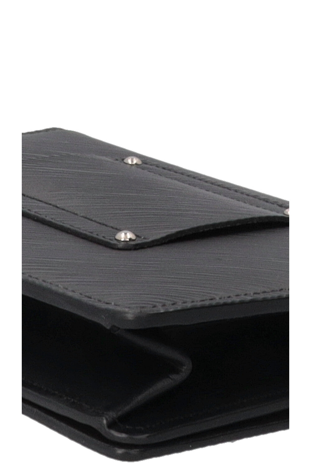 LOUIS VUITTON Twist Wallet on Chain Epi Black