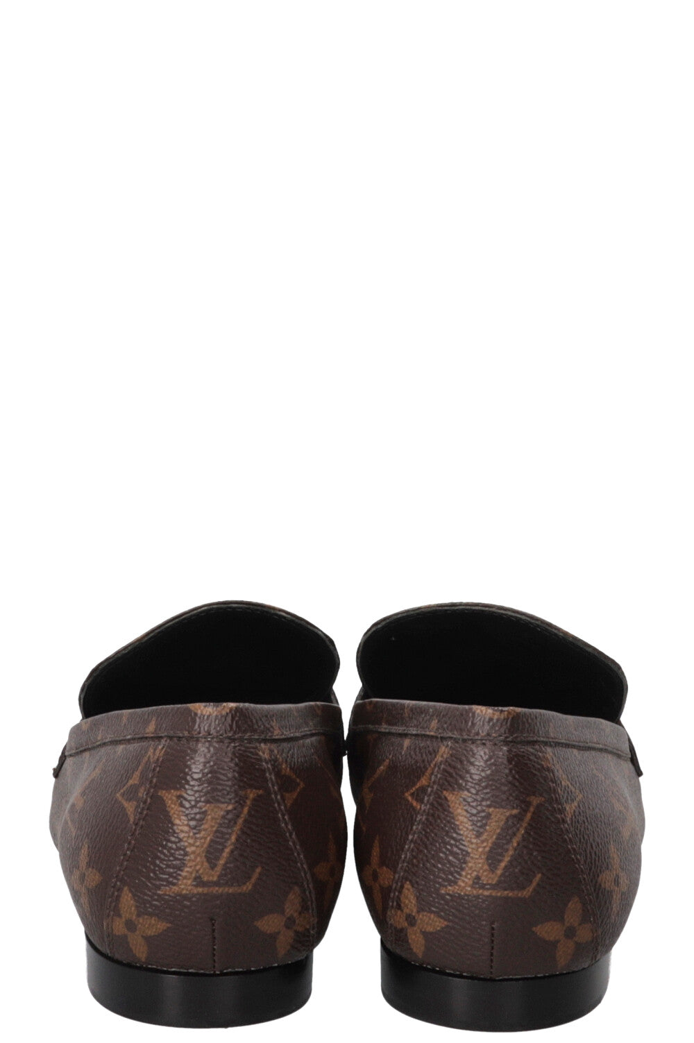 LOUIS VUITTON Upper Case Loafers Canvas Monogram