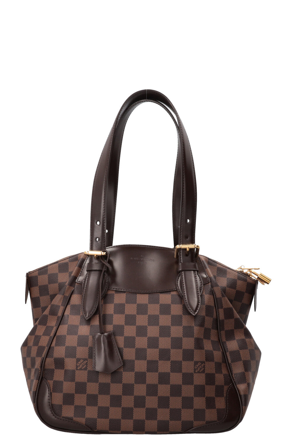 LOUIS VUITTON Verona MM Tote Bag Damier Ebene