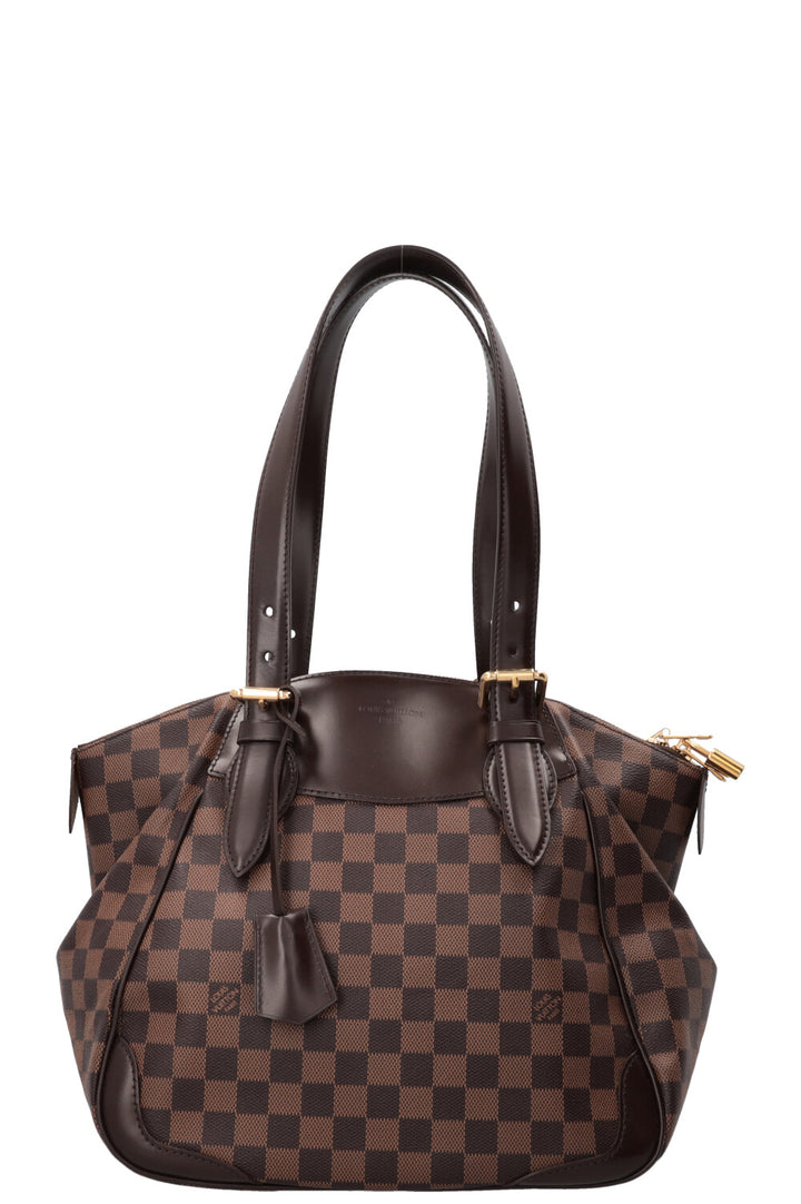 LOUIS VUITTON Verona MM Tote Bag Damier Ebene