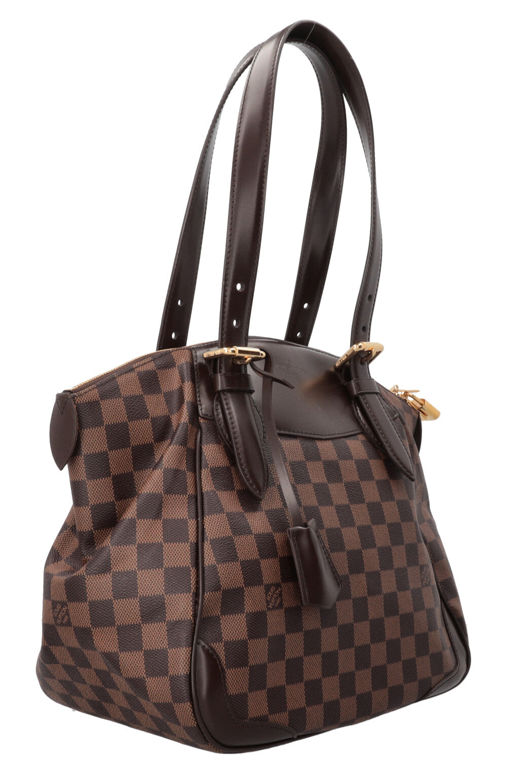 LOUIS VUITTON Verona MM Tote Bag Damier Ebene