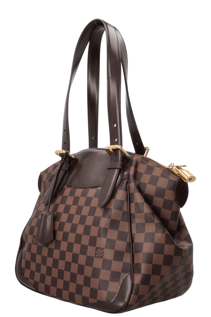 LOUIS VUITTON Verona MM Tote Bag Damier Ebene