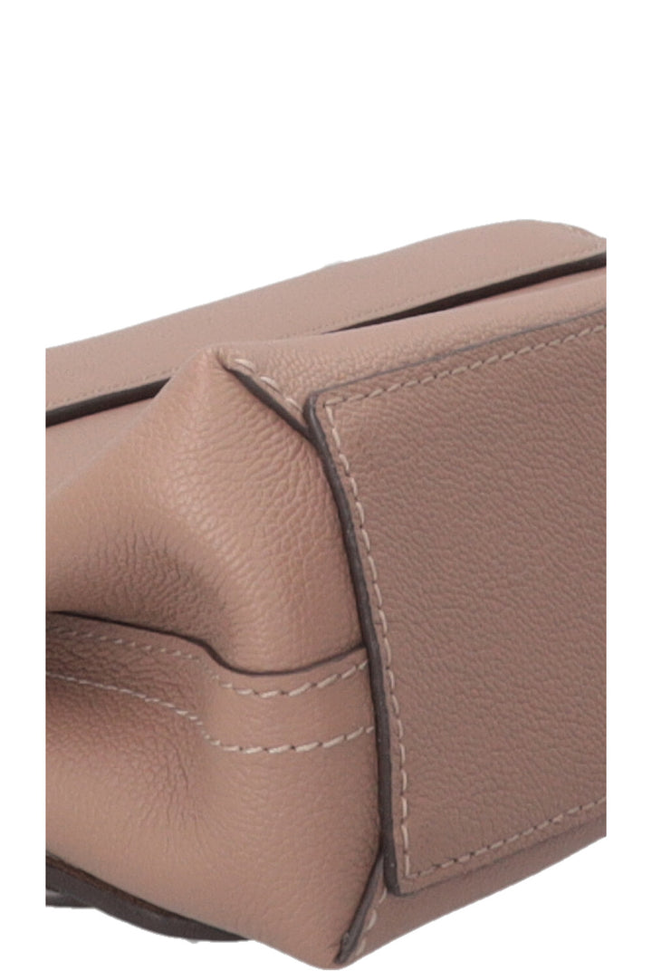 LOUIS VUITTON Very Chain Bag Python Leather Taupe