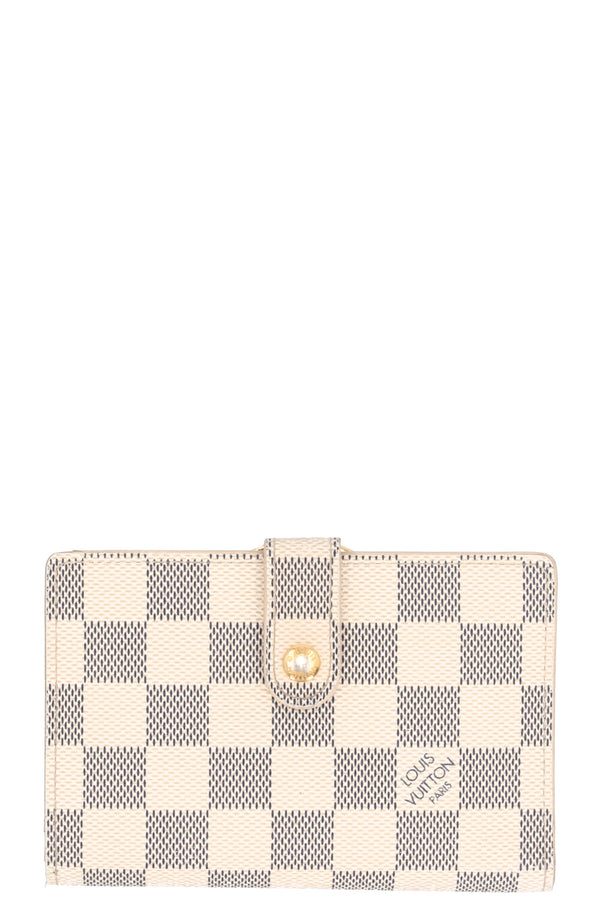 LOUIS VUITTON Viennois Wallet Damier Azur
