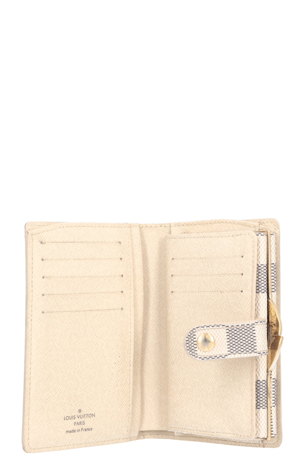 LOUIS VUITTON Viennois Wallet Damier Azur