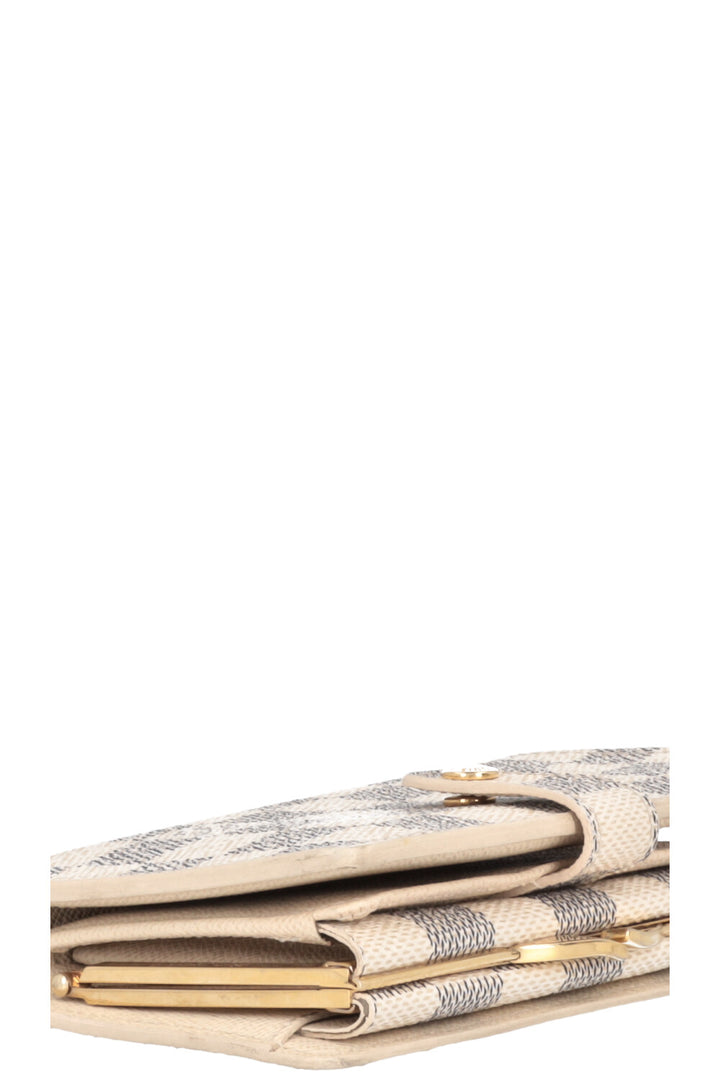 LOUIS VUITTON Viennois Wallet Damier Azur