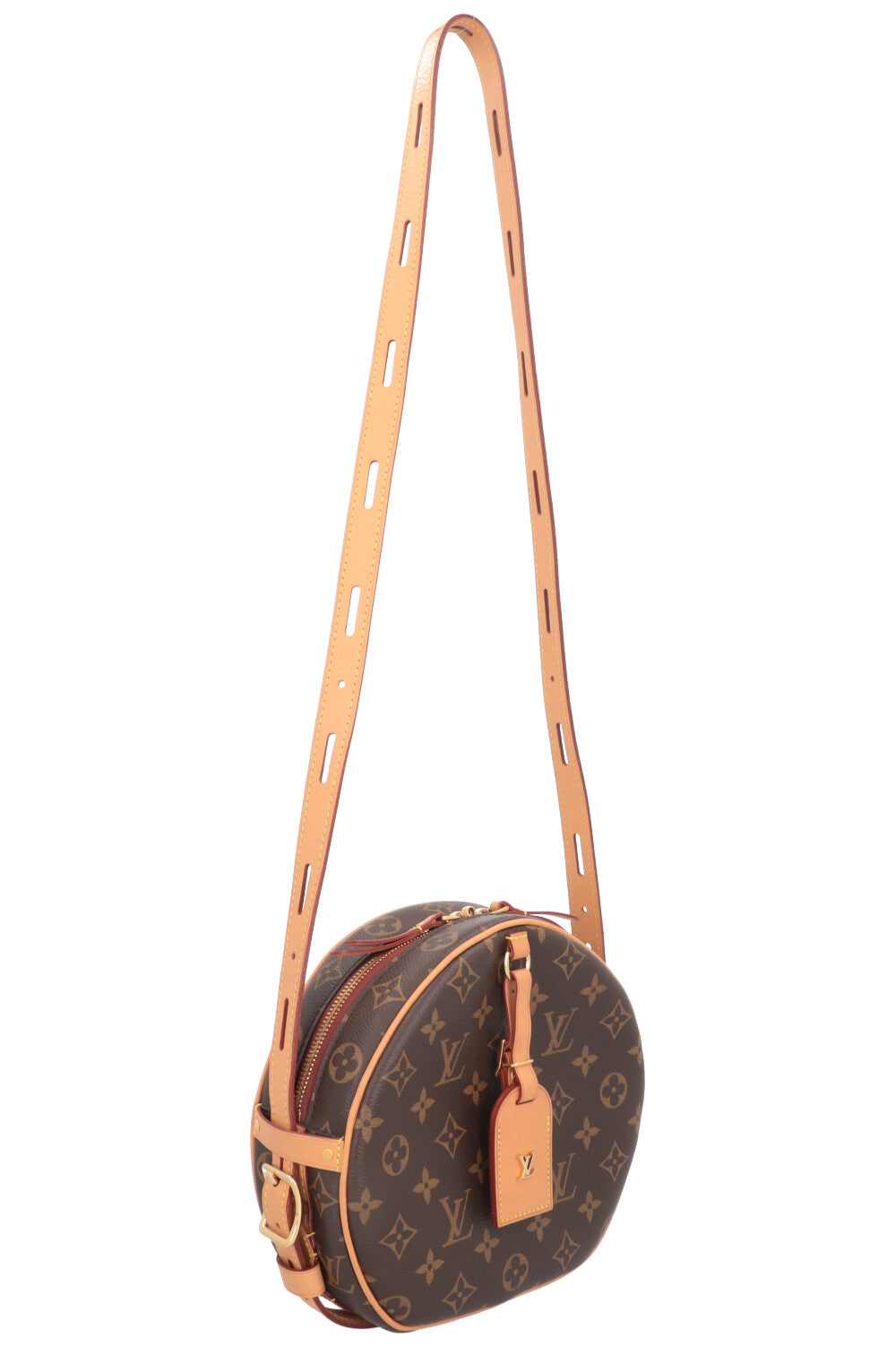 LOUIS VUITTON Vintage Viva Cité MNG PM Coated Canvas Brown