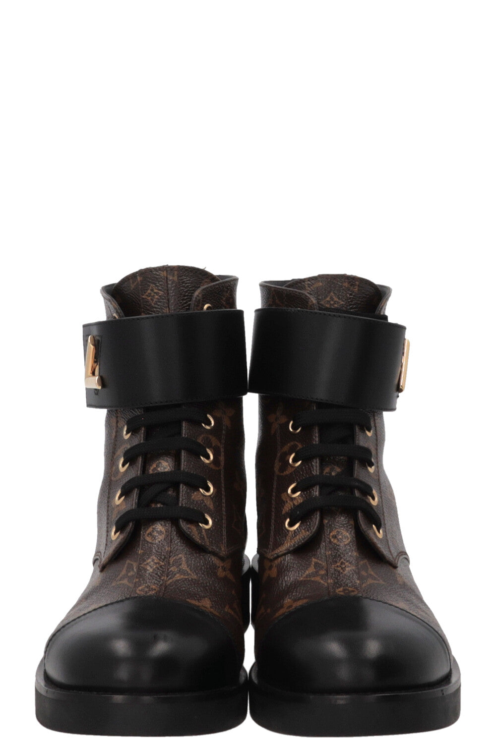 LOUIS VUITTON Wonderland Ranger Boots Canvas Monogram
