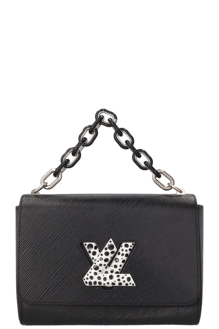 LOUIS VUITTON X Yayoi Kusama Twist MM Epi Black