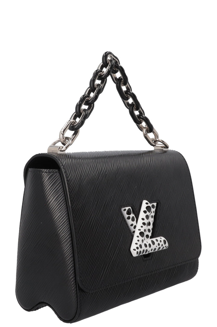 LOUIS VUITTON X Yayoi Kusama Twist MM Epi Black