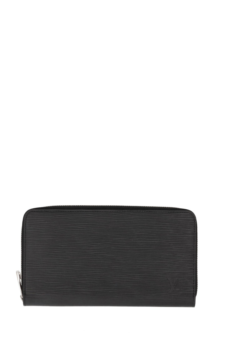 Portefeuille Zippy Organizer Louis Vuitton en cuir Épi noir