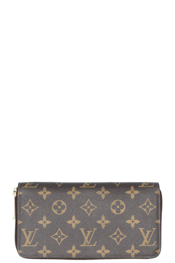 LOUIS VUITTON Portefeuille Zippy Toile Monogram Marron