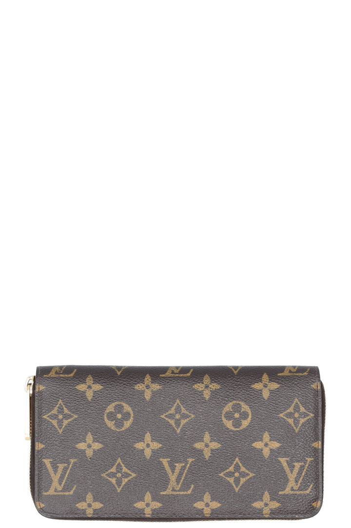 LOUIS VUITTON Zippy Wallet MNG Canvas Brown