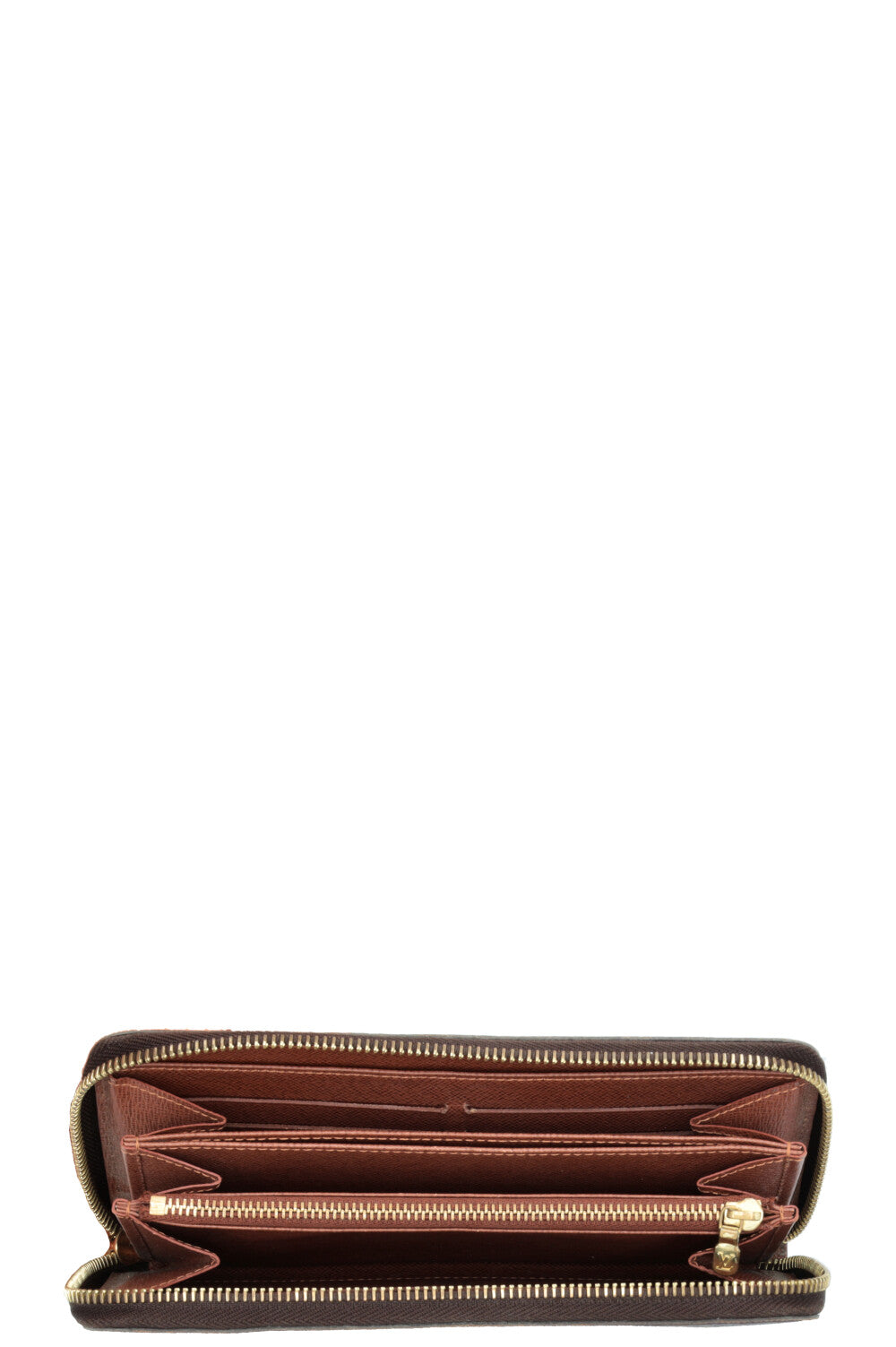 LOUIS VUITTON Zippy Wallet MNG Canvas Brown
