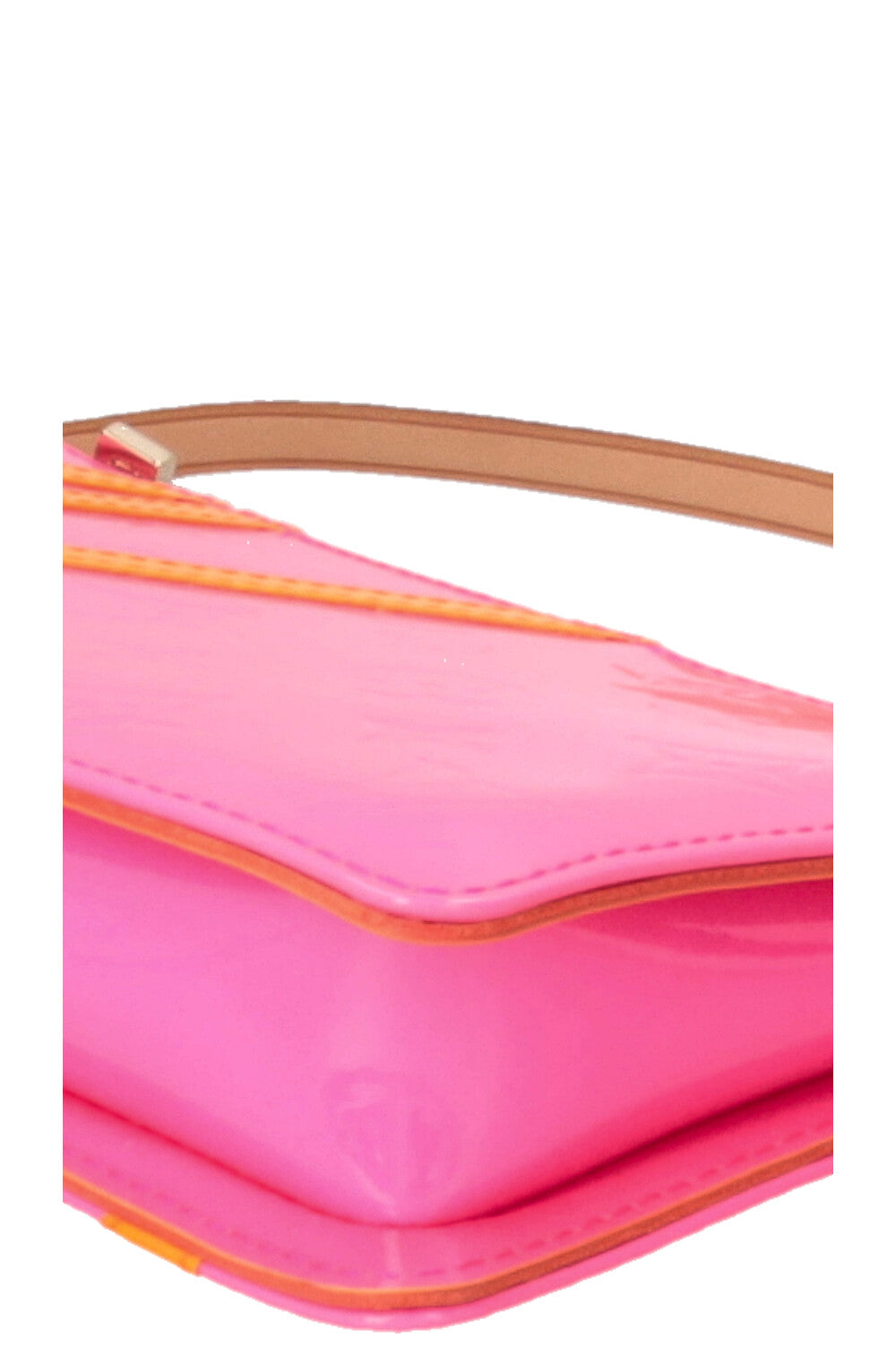 LOUIS VUITTON x Robert Wilson Lexington Pochette Vernis Fluo Neon Pink