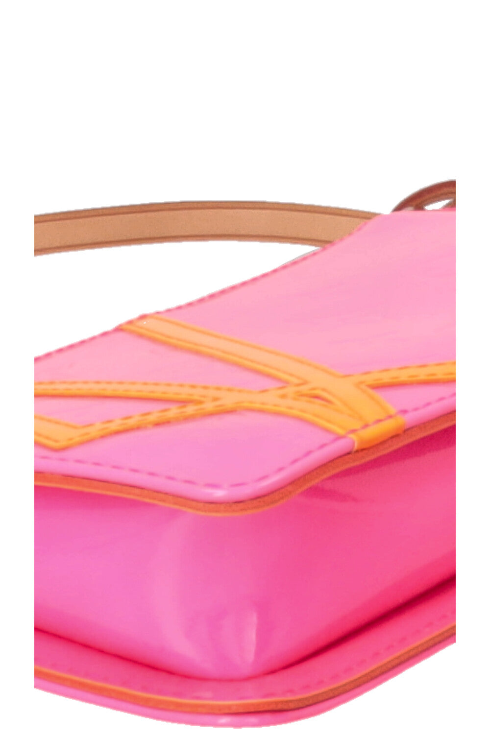 LOUIS VUITTON x Robert Wilson Lexington Pochette Vernis Fluo Neon Pink