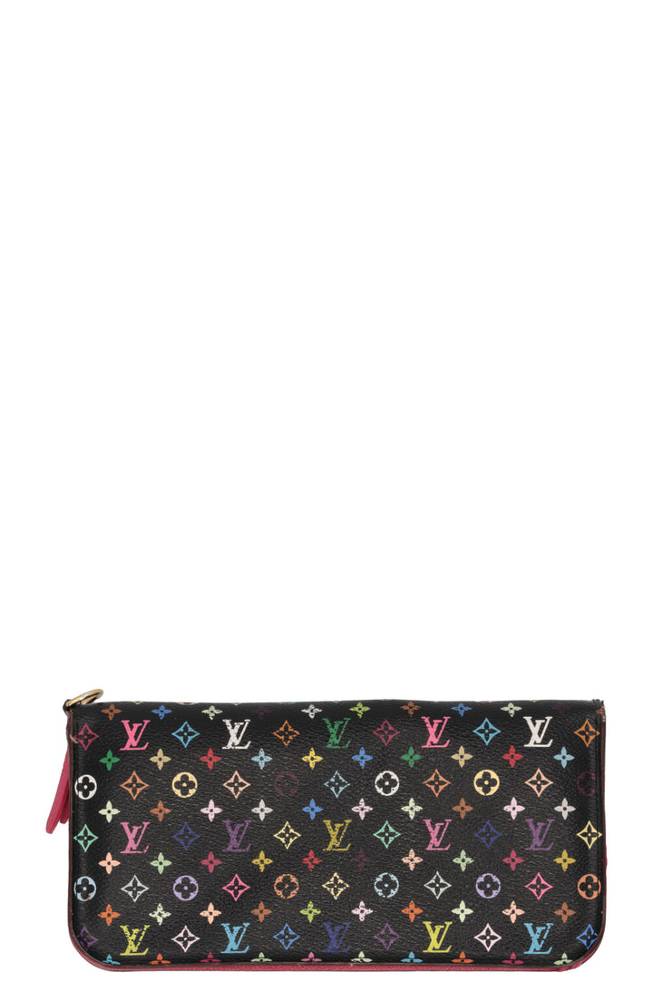 LOUIS VUITTON x Takashi Murakami Insolite Wallet Black Multicolor