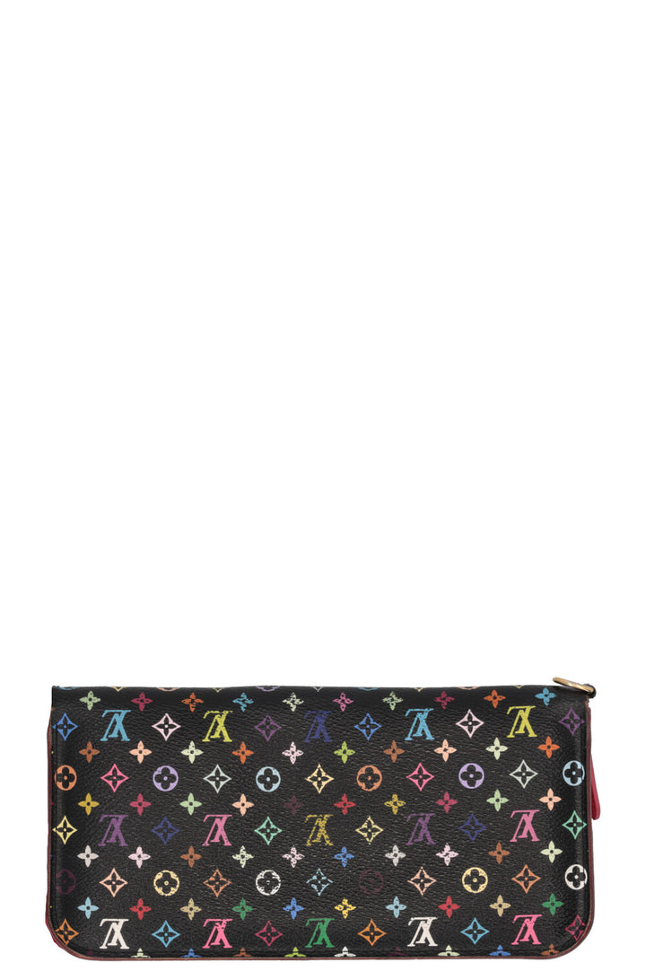 LOUIS VUITTON x Takashi Murakami Insolite Wallet Black Multicolor