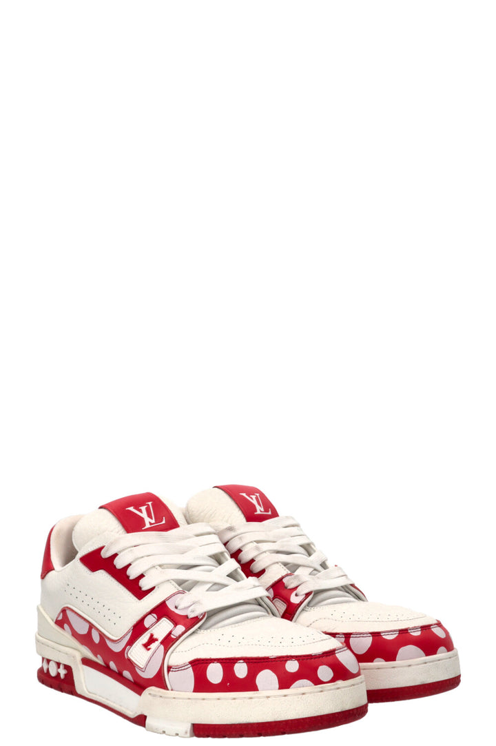 LOUIS VUITTON x Yayoi Kusama LV Sneakers Leather White