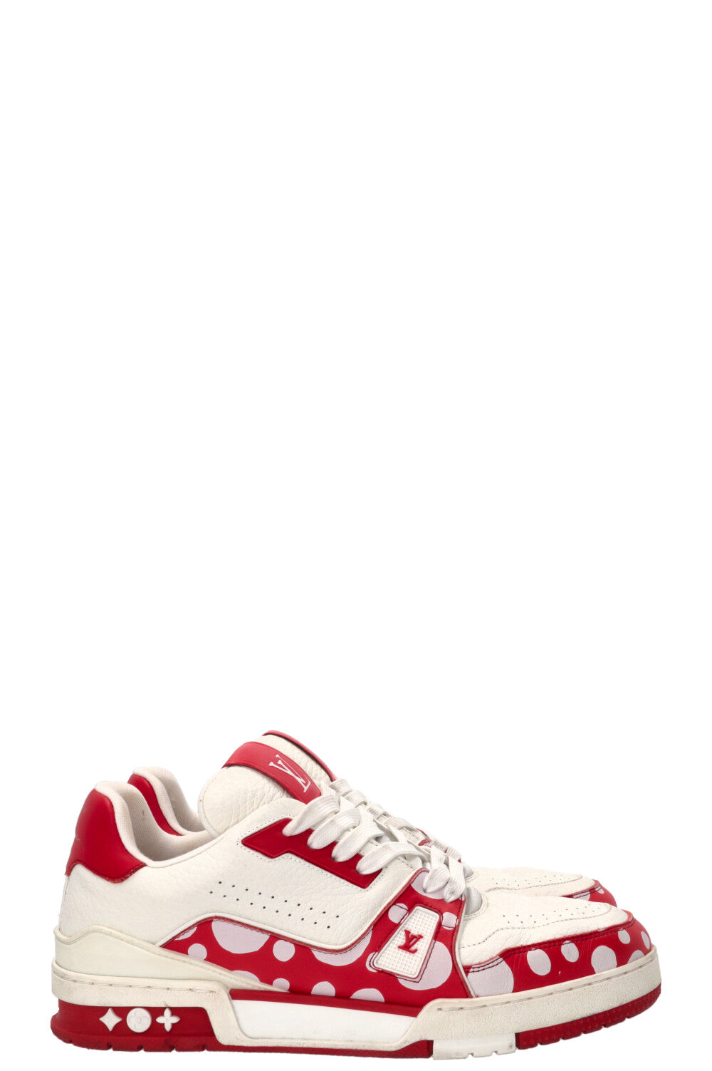 LOUIS VUITTON x Yayoi Kusama LV Sneakers Leather White