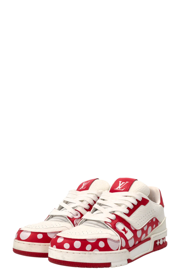 LOUIS VUITTON x Yayoi Kusama LV Sneakers Leather White
