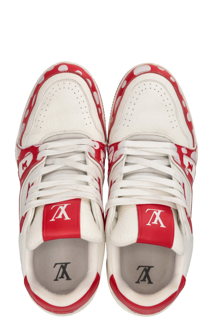 LOUIS VUITTON x Yayoi Kusama LV Sneakers Leather White