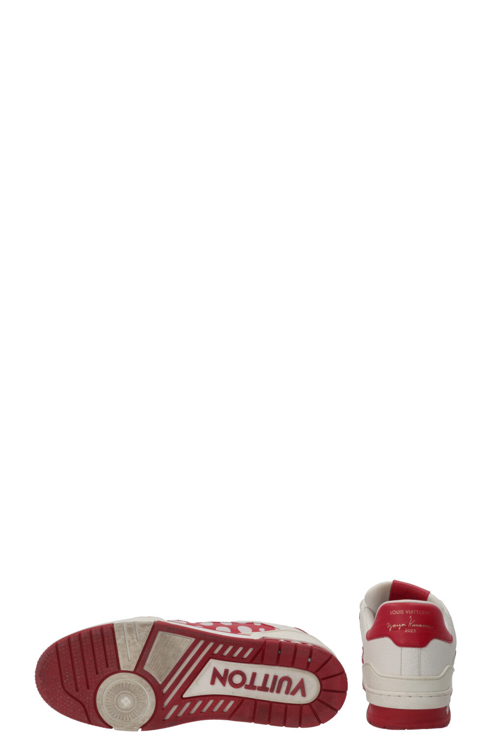 LOUIS VUITTON x Yayoi Kusama LV Sneakers Leather White