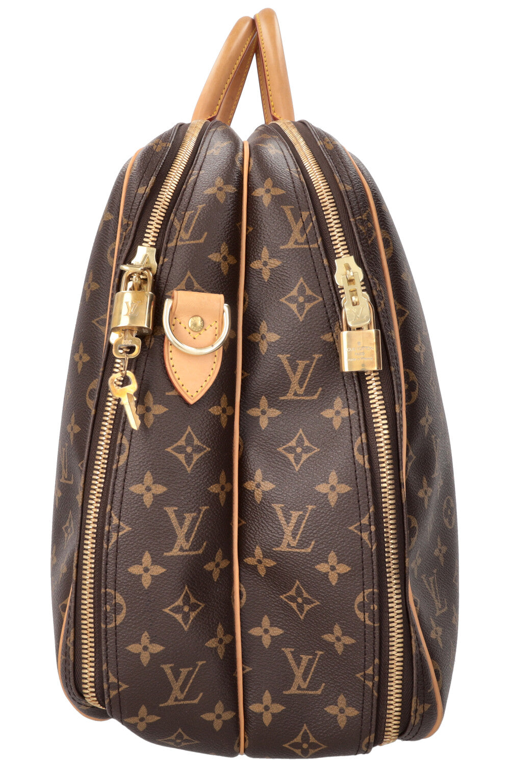 LOUIS VUITTON Alizé Travel Bag 55 MNG Canvas Bag