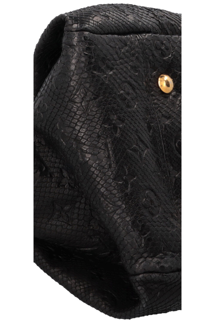 LOUIS VUITTON Artsy Bag Python Black
